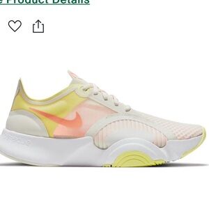 Nike SuperRep Go / Light Zitron Bright Mango / Women's size 7